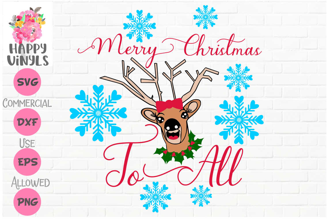 Download Christmas SVG Reindeer SVG Cute SVG