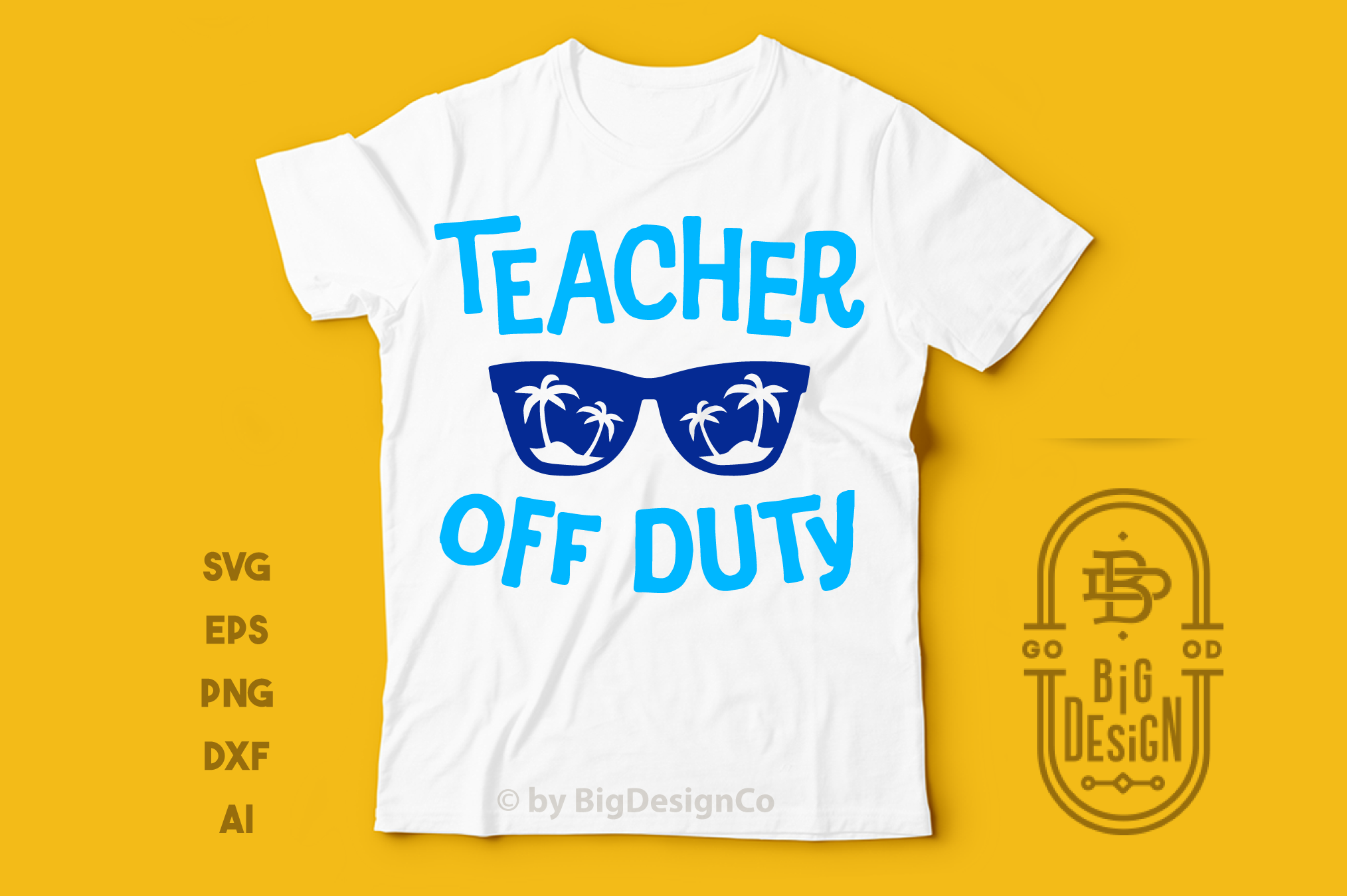 Download Teacher Off Duty SVG Cut File - Funny Teacher SVG