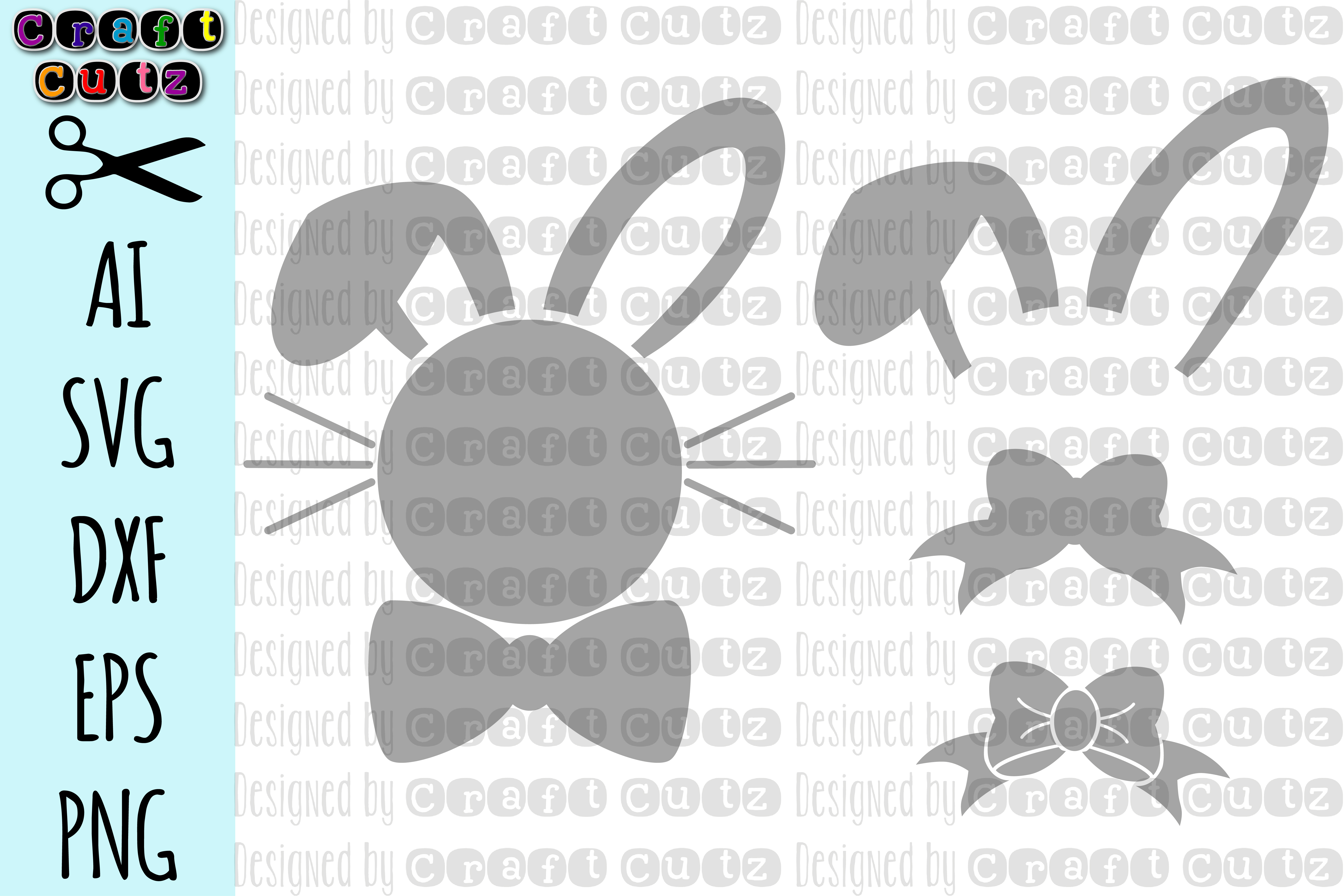 Download Monogram Easter Bunny svg, Cute Easter svg, Boy Monogram ...