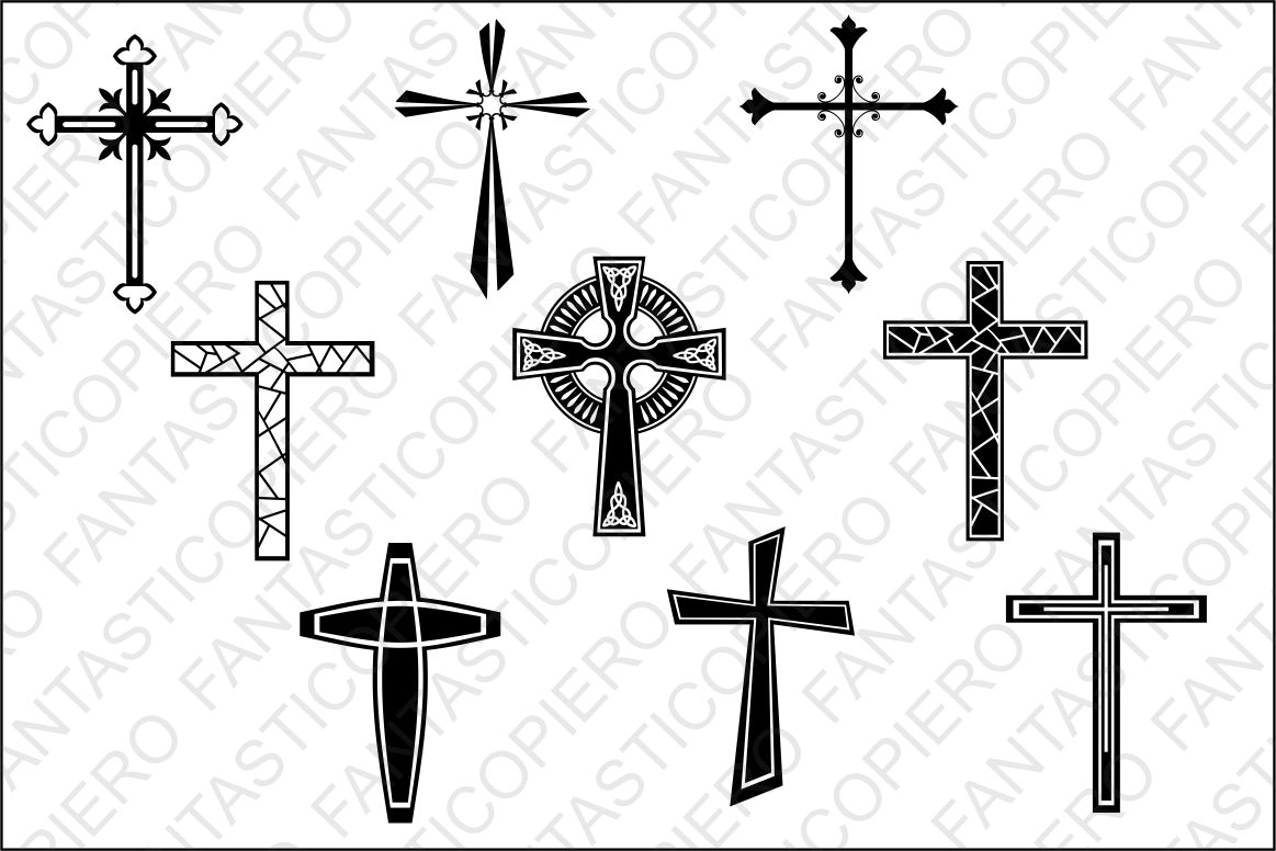 Download Crosses SVG files for Silhouette Cameo and Cricut. Cross ...