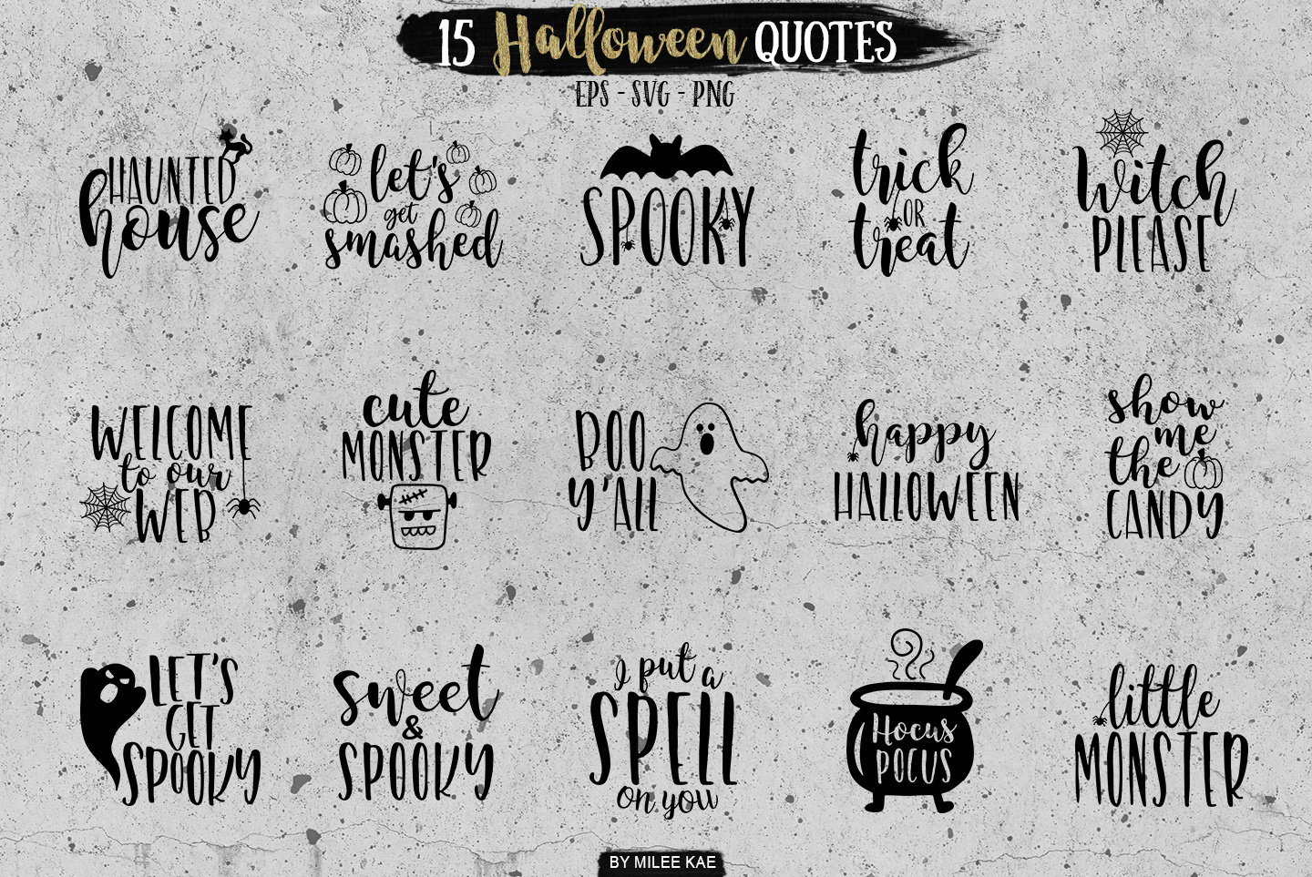 Download Halloween SVG bundle, PNG & EPS