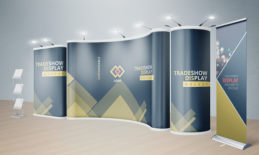 Download VARIOUS TRADESHOW EXHIBITION BOOTH MOCKUPS (23802) | Mock ...