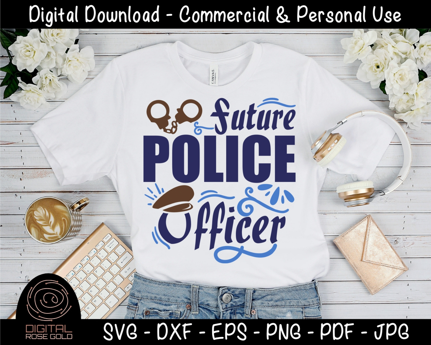 Download Future Police Officer - Police SVG, Law Enforcement 911 SVG (390471) | Cut Files | Design Bundles