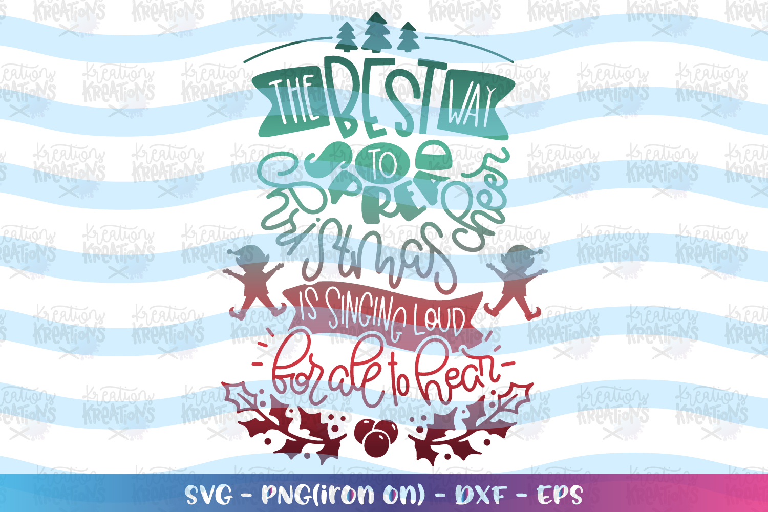 Download Christmas svg Elf quote svg Christmas cheer svg (391719) | SVGs | Design Bundles