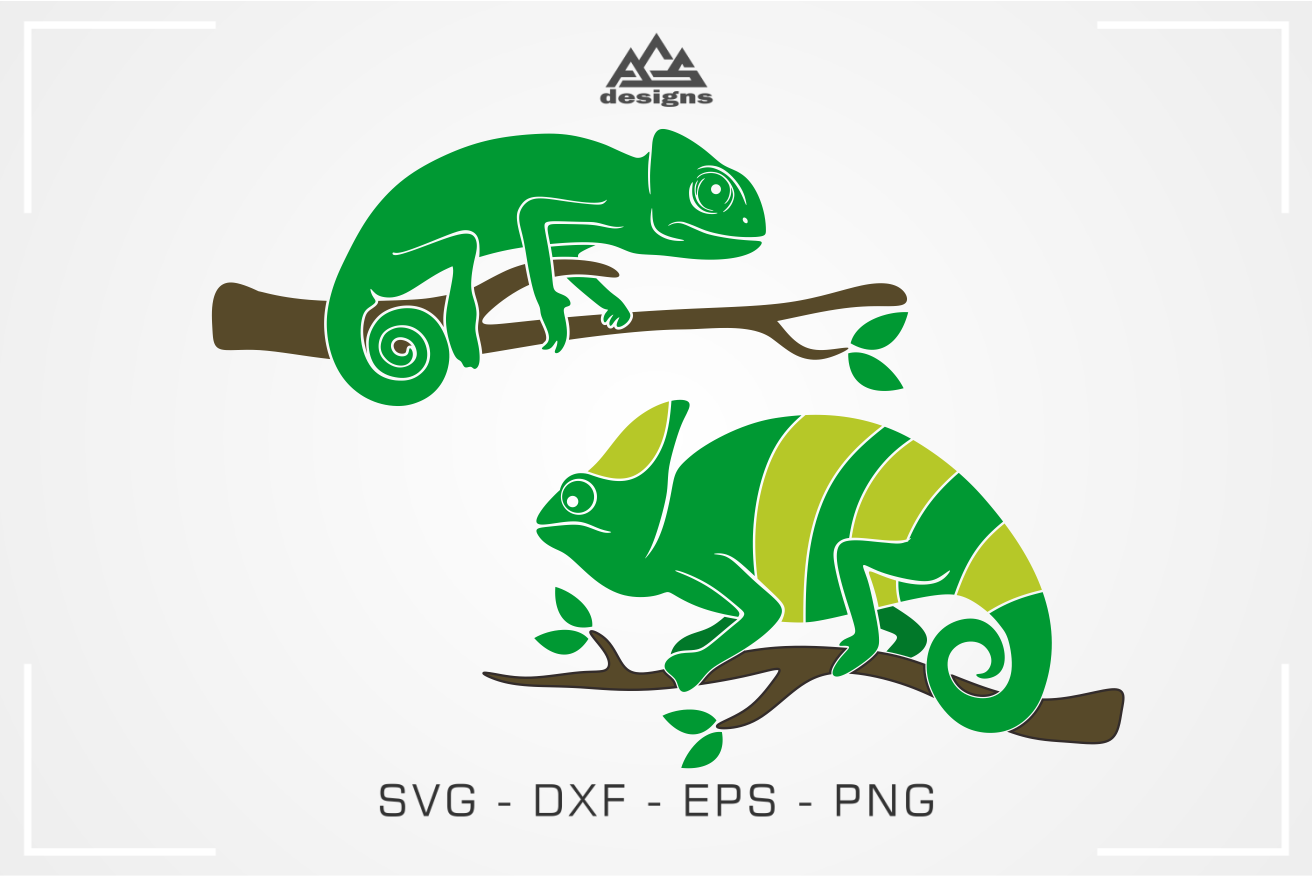 Download Chameleon Svg Design (374683) | Cut Files | Design Bundles