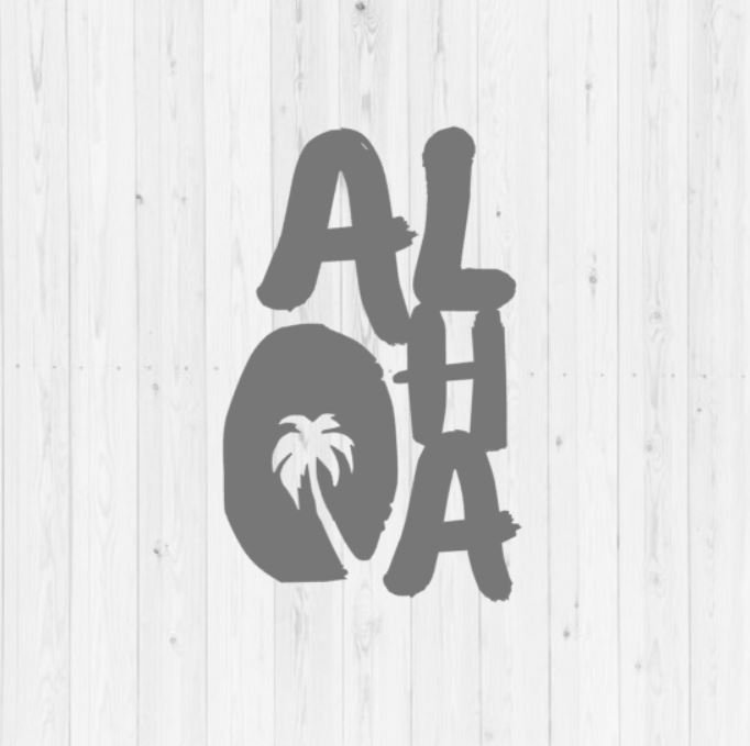 Download Aloha, SVG, palm tree, PNG, summer SVG, digital download, instant download, cut file, svg cut ...