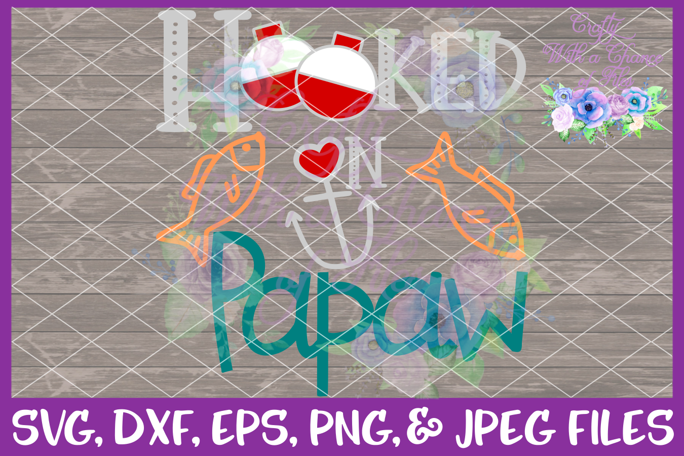 Free Free 223 Hooked On Papaw Svg SVG PNG EPS DXF File