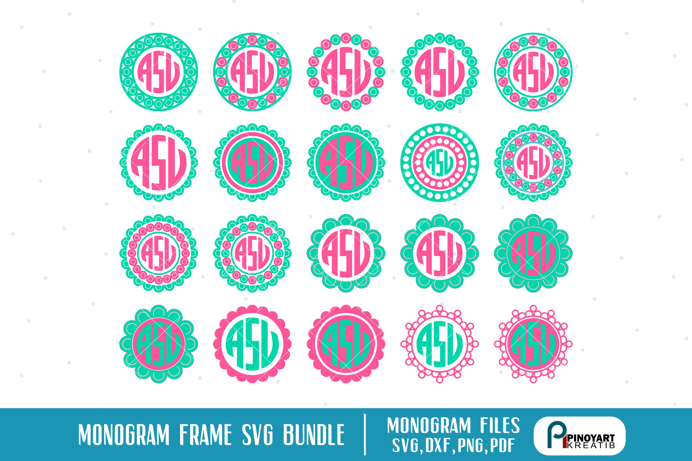 Download monogram svg,monogram svg file,monogram clip art (75538) | Monograms | Design Bundles