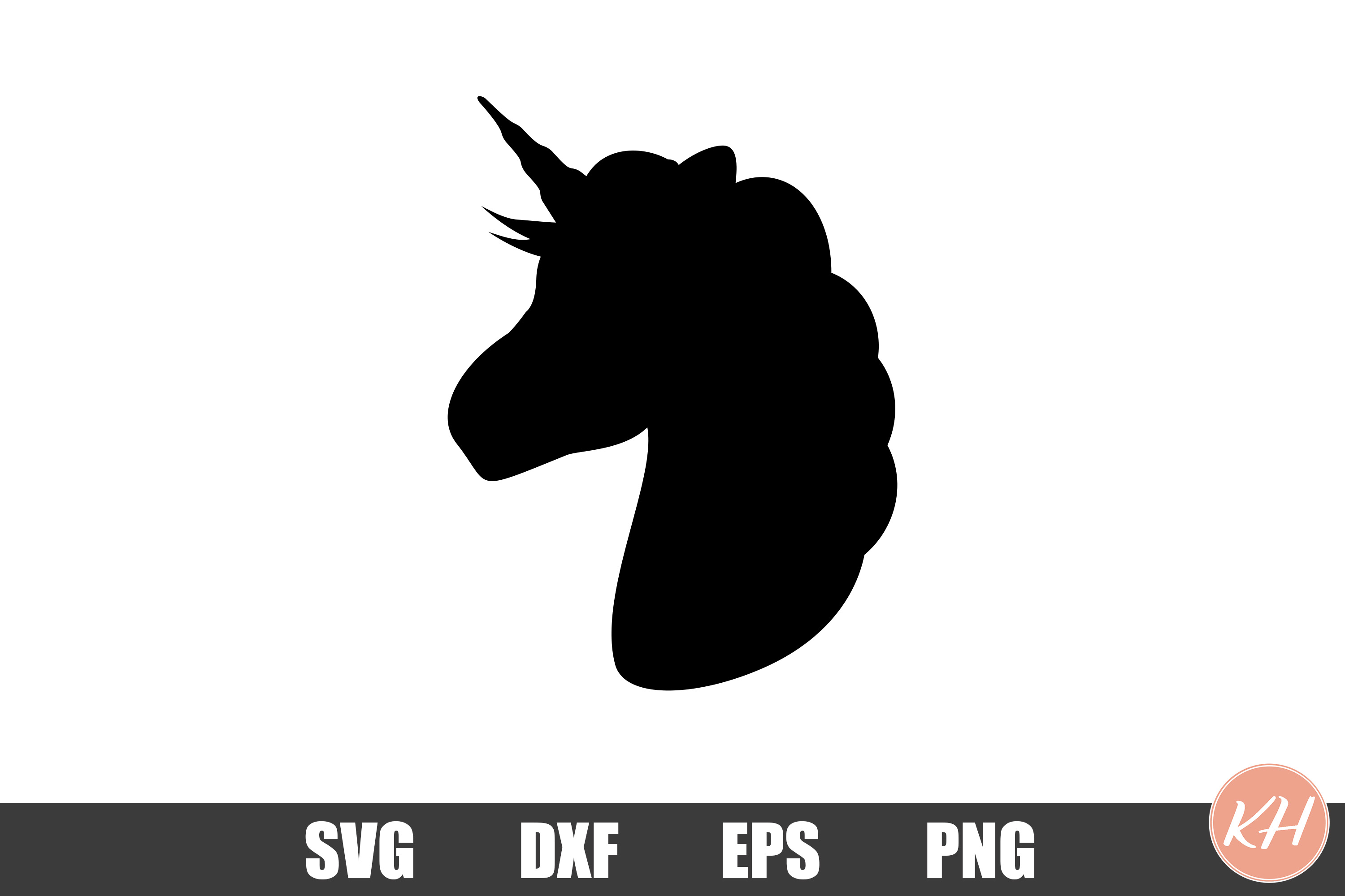 Unicorn Silhouette SVG (32933) | Cut Files | Design Bundles