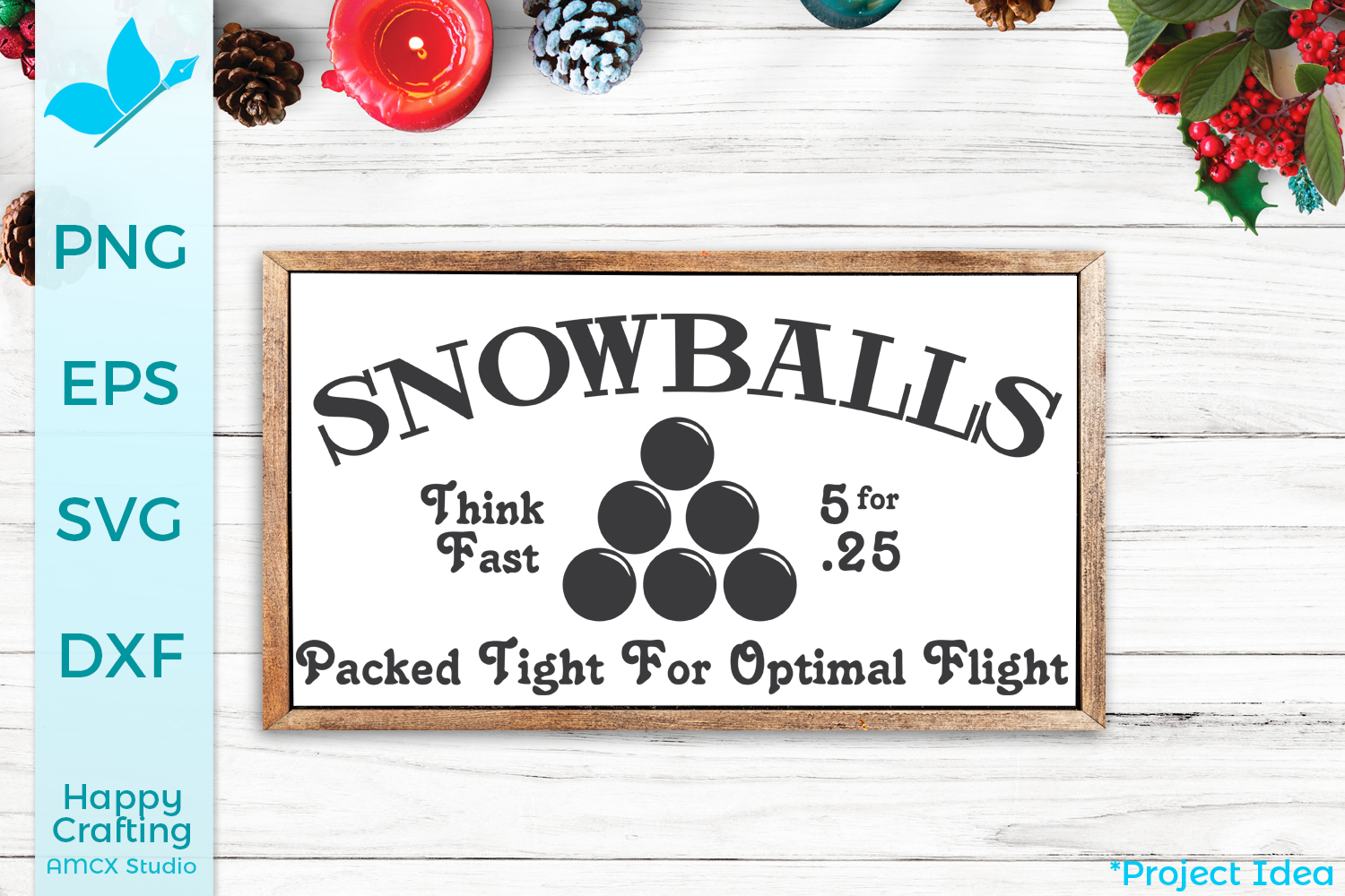 Download Snowballs for Sale - Winter SVG File (290450) | SVGs | Design Bundles