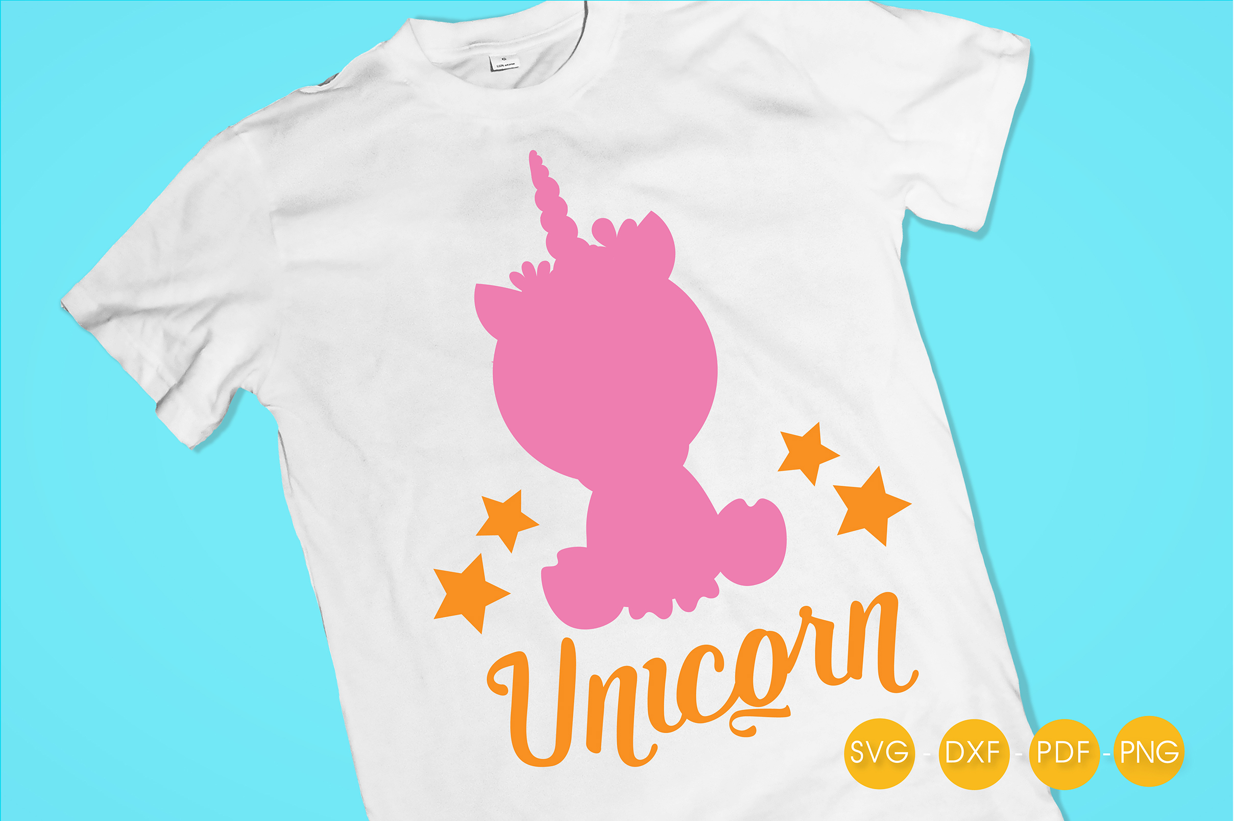 Download Unicorn-Baby cutting files svg, dxf, pdf, eps included ...