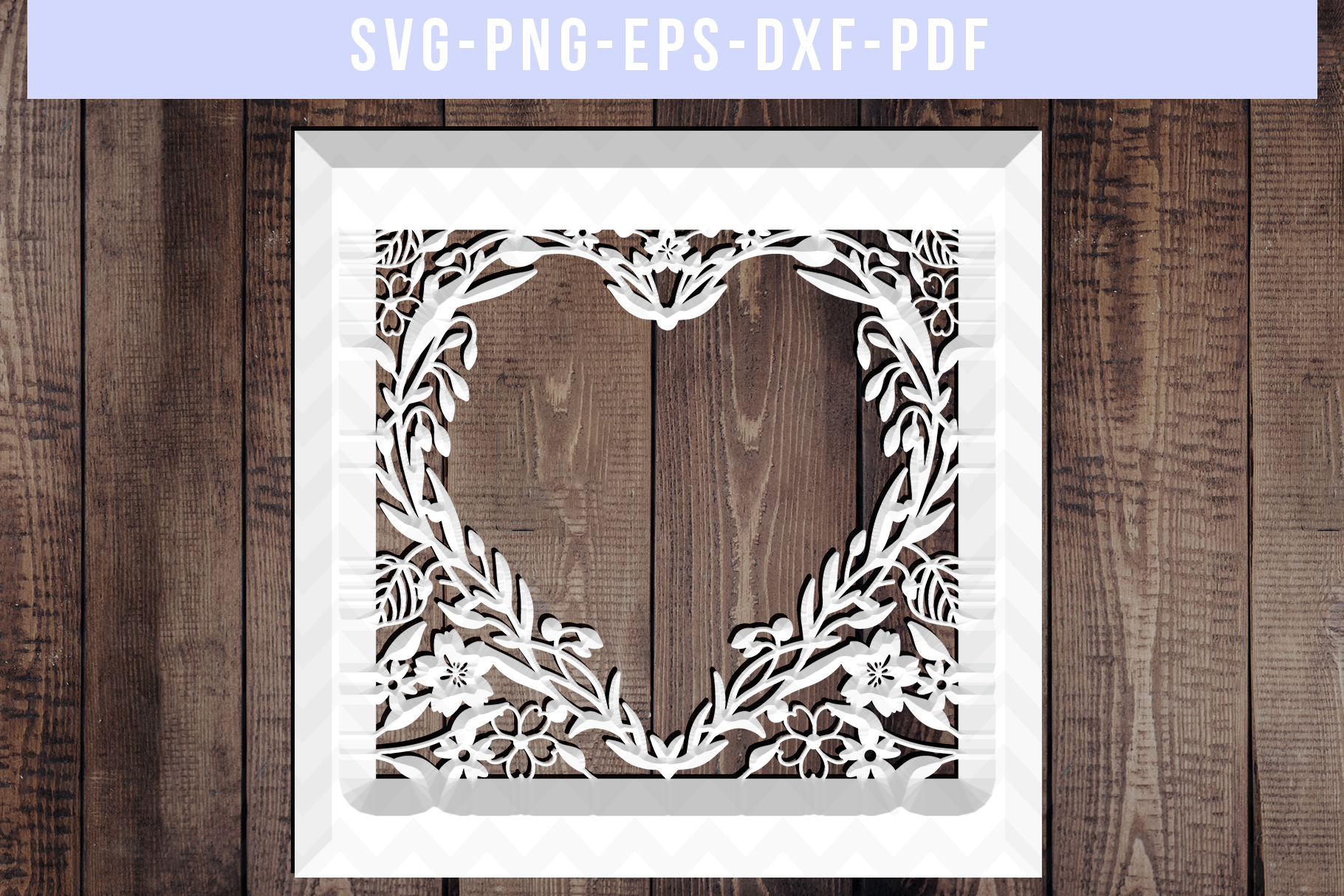 Download Wedding Card Cover SVG Cut File, Wedding Papercut, DXF, PDF