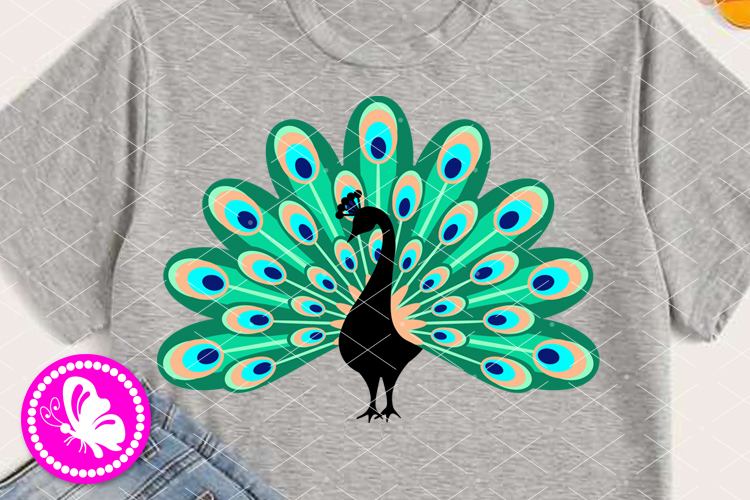 Download Peacock svg Feathers print Mandala art Tshirt design Png Eps