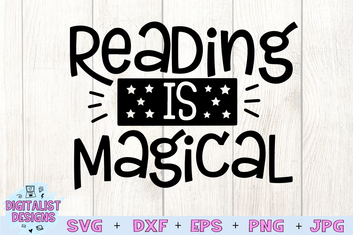 Teacher SVG | Reading is Magical SVG