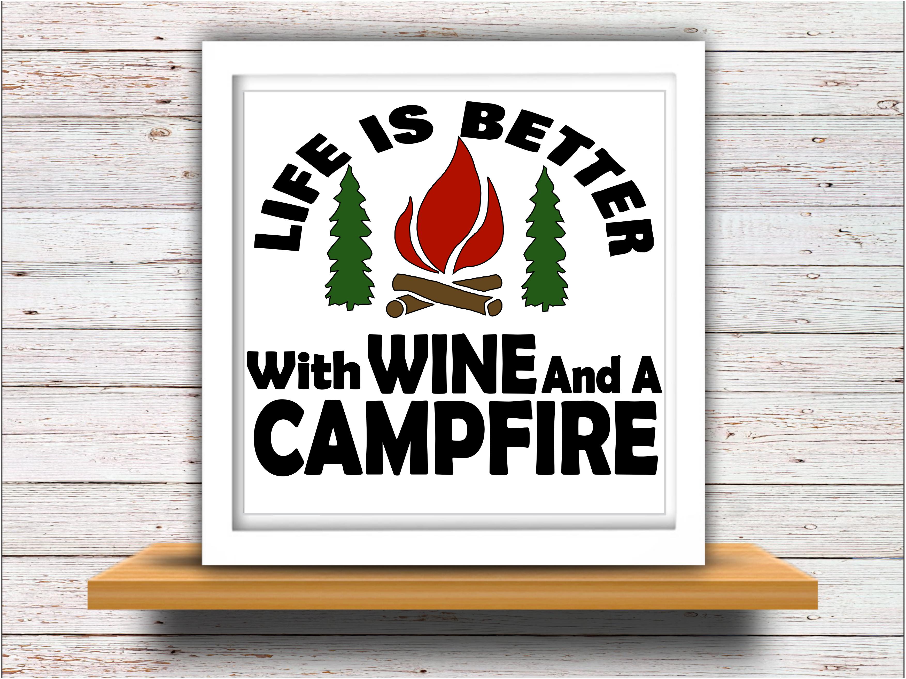 Free Free 226 Camping Wine Svg SVG PNG EPS DXF File