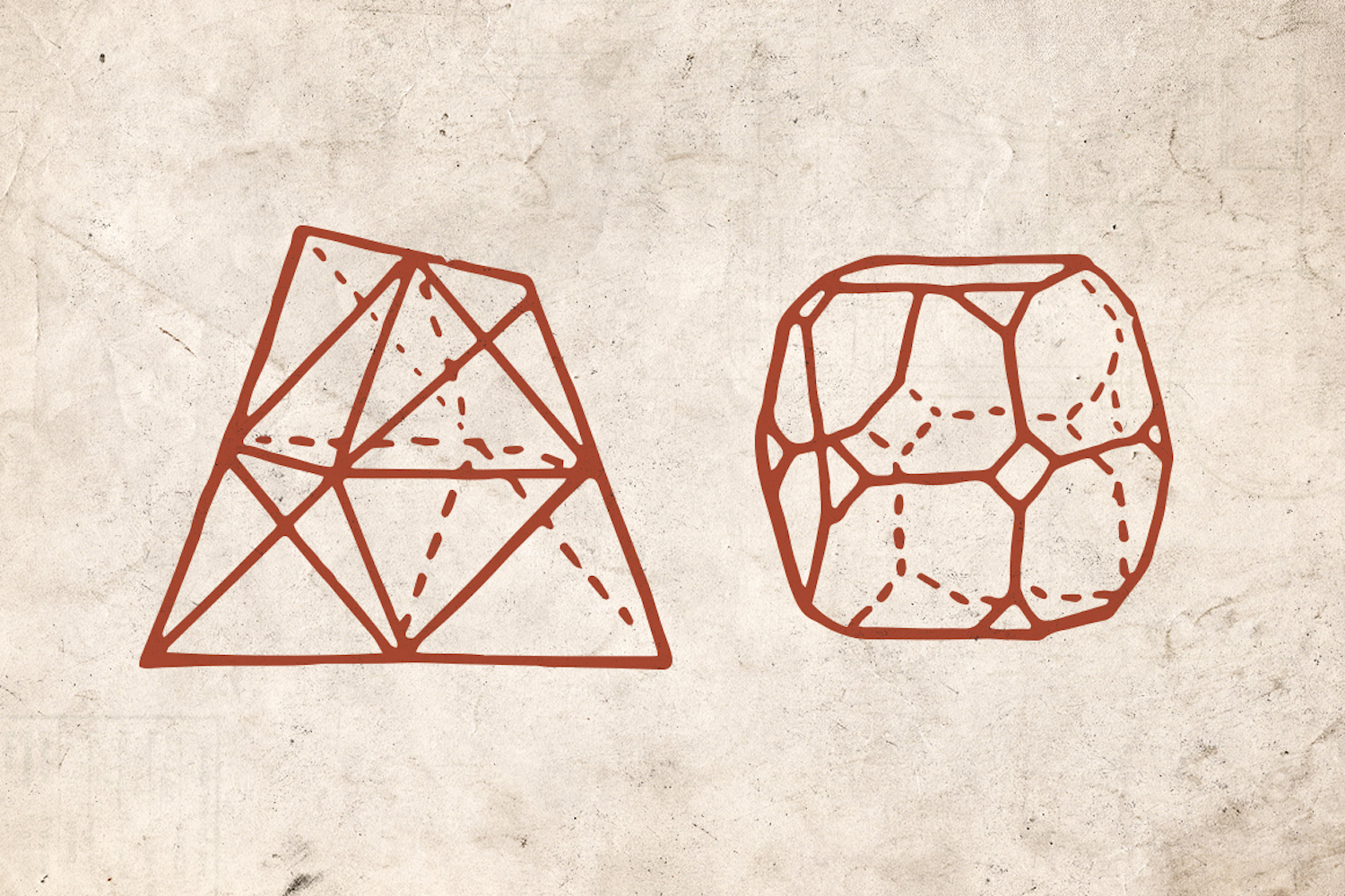 hand drawn geometric patterns
