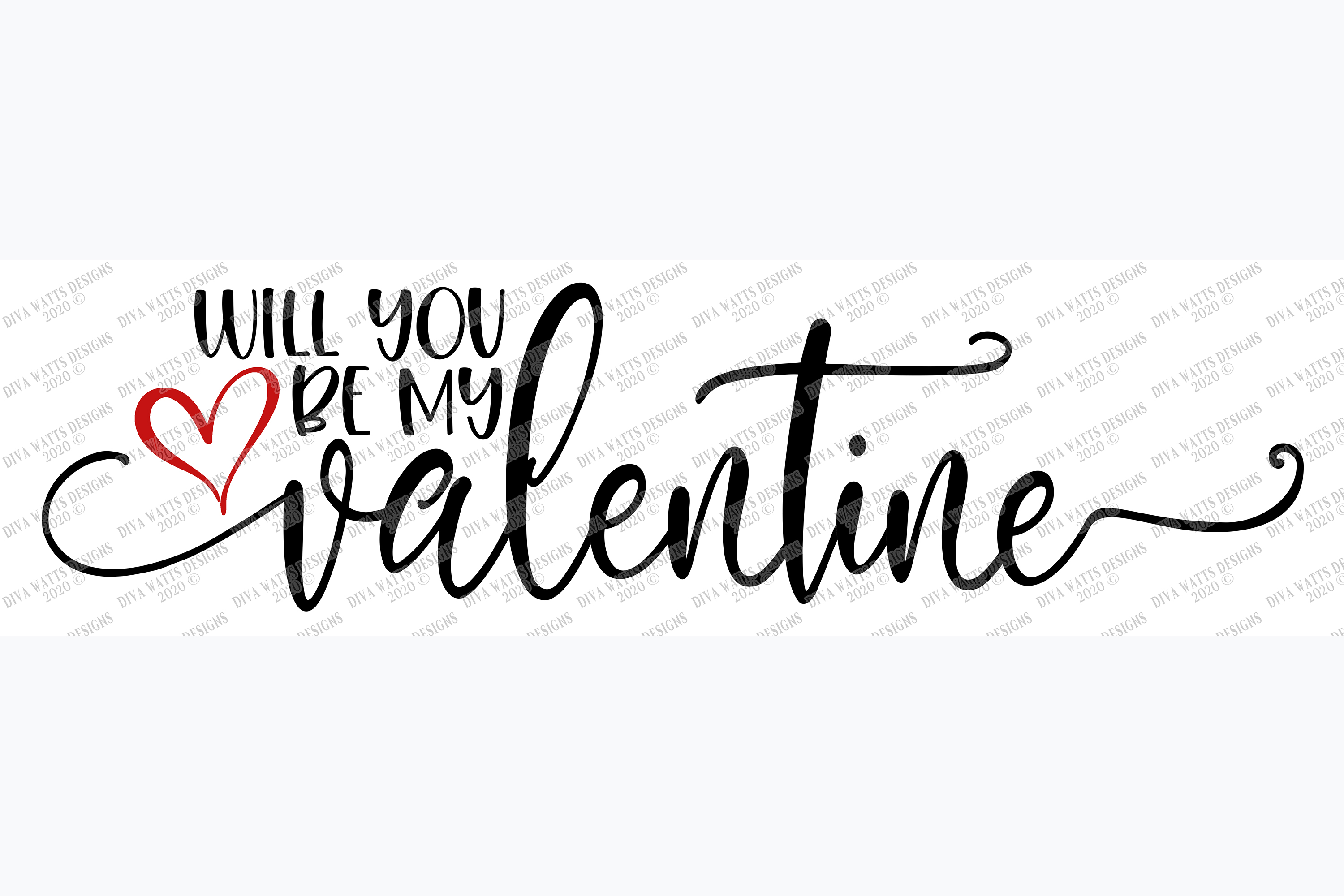 Will You Be My Valentine Valentine s Day Love Sign SVG