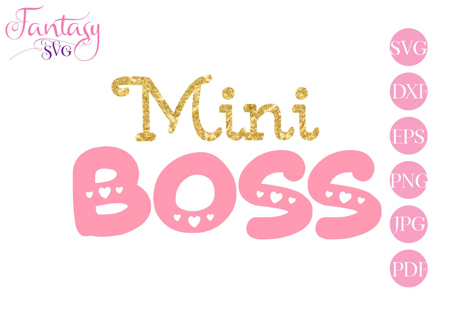 Download Mini boss svg cut file for silhouette and cricut (181937 ...