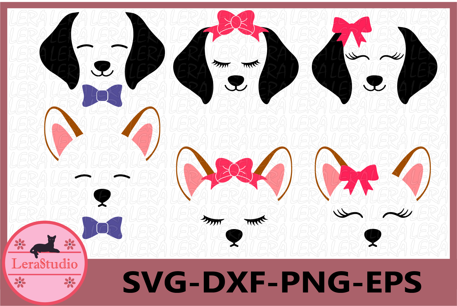 Download Dog SVG, Dog Face Svg, Puppy Svg, Dog svg, Clipart (240337) | SVGs | Design Bundles