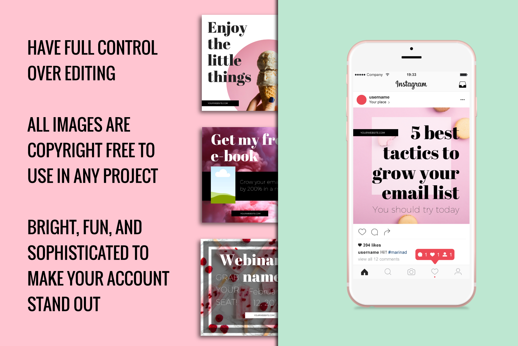 Instagram Templates Made In Canva