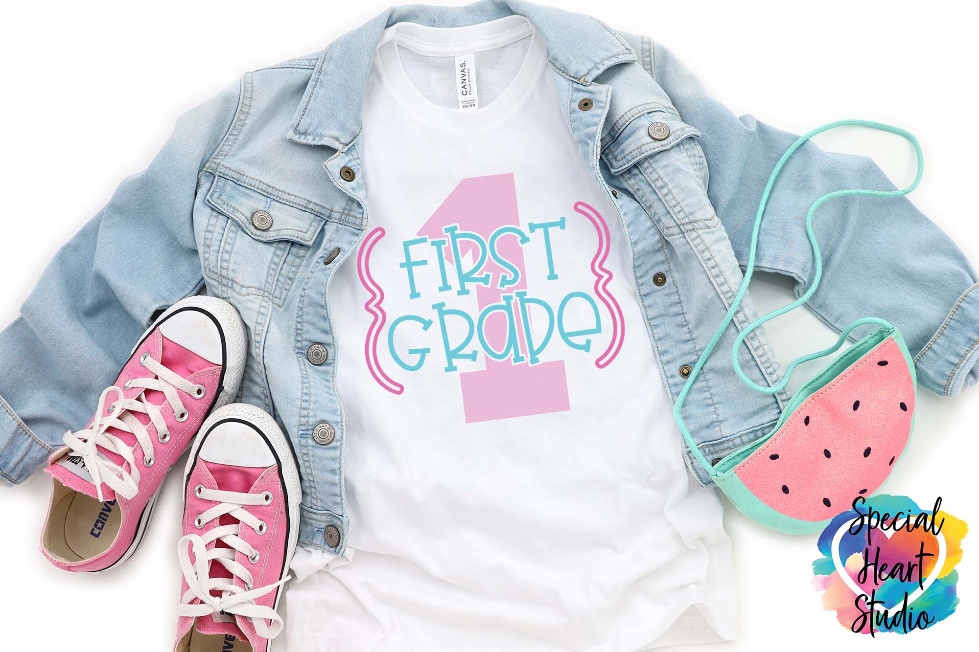 Download First Grade - A Cute School or Teacher SVG cut file (302228) | SVGs | Design Bundles