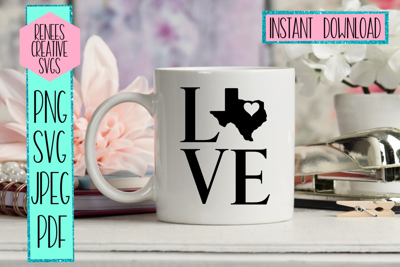 Download Texas love with heart | State SVG | SVG Cutting file