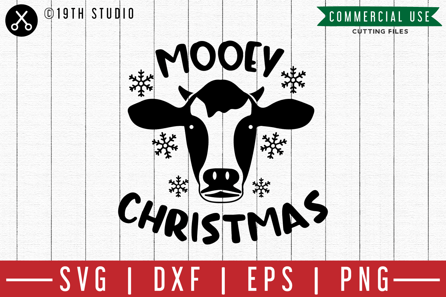 Download Mooey Christmas SVG |M00F| A Christmas SVG file (206560 ...