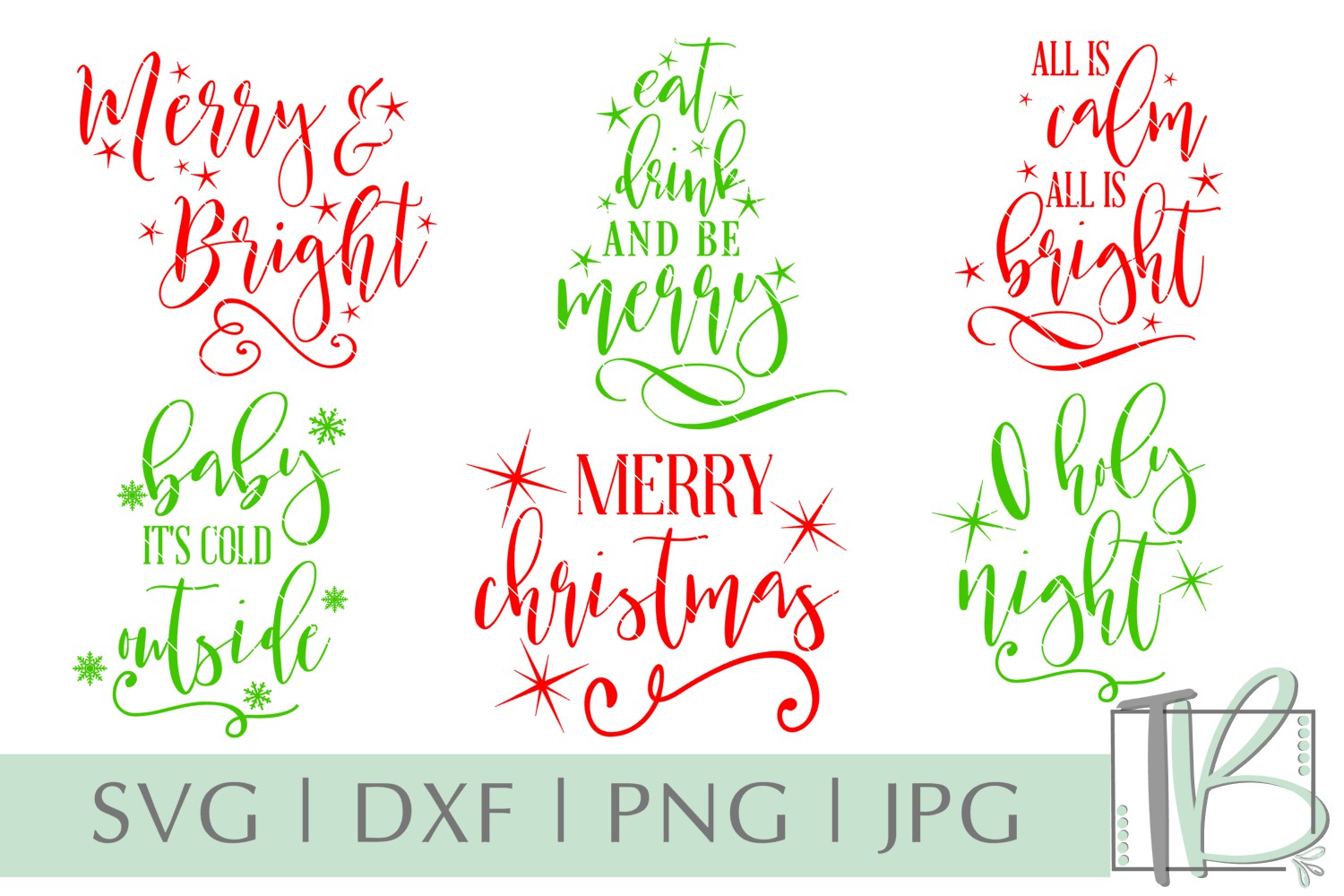 Cute Christmas Sayings Svg Bundle Designs Graphics | My XXX Hot Girl