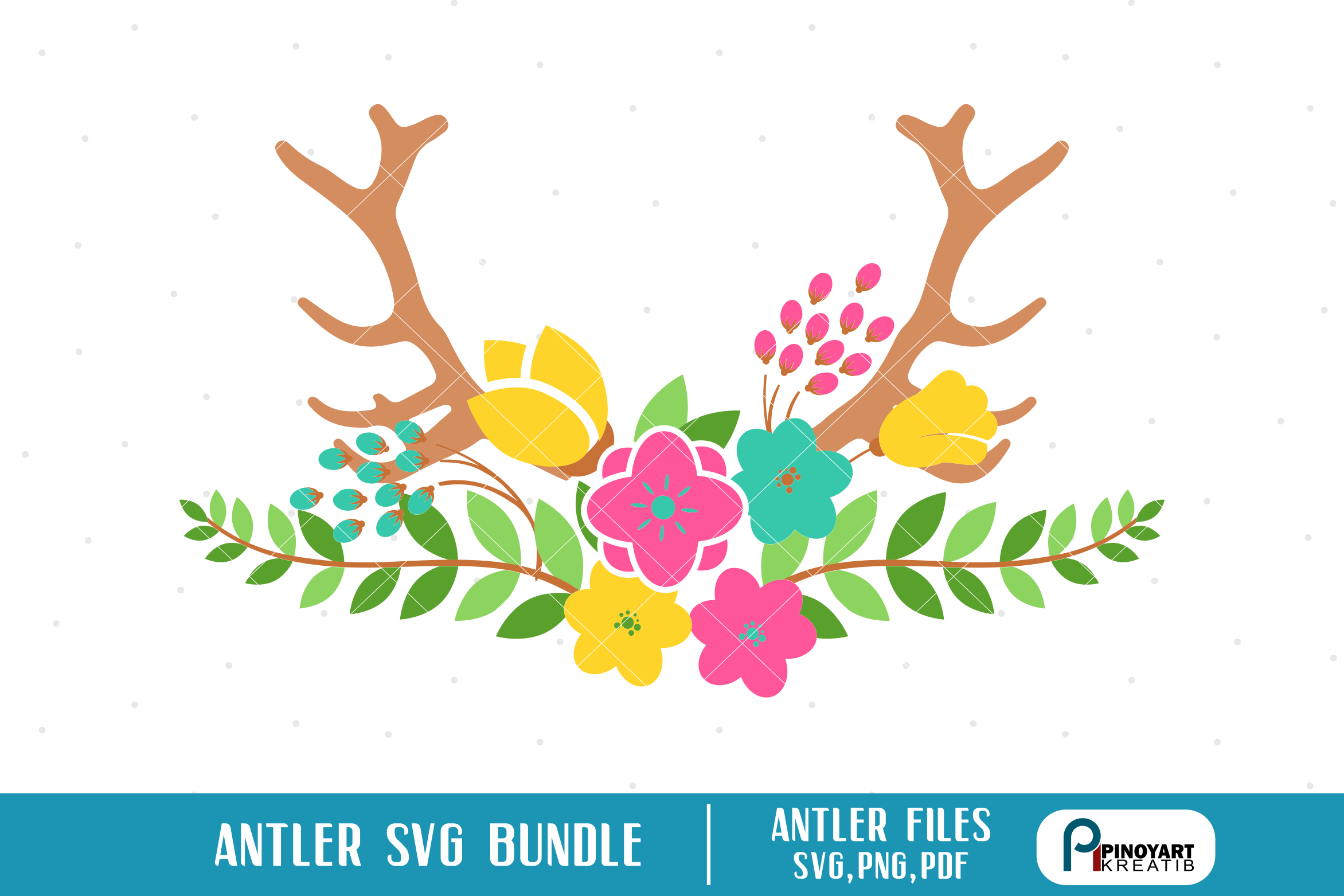 Download antler svg,antler svg file,antler clip art,deer antler svg (76233) | SVGs | Design Bundles
