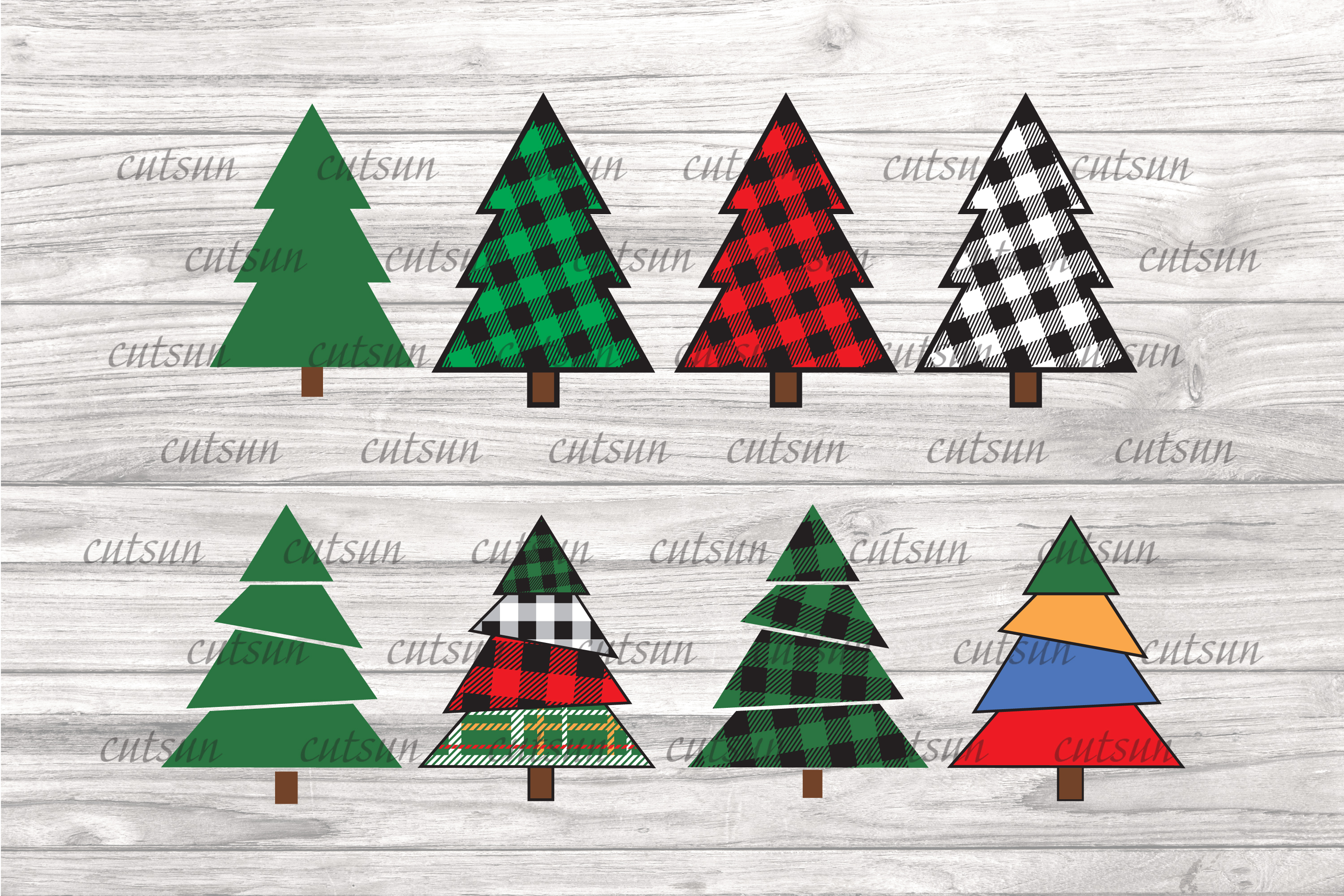 Download Christmas Trees SVG bundle | Christmas bundle SVG