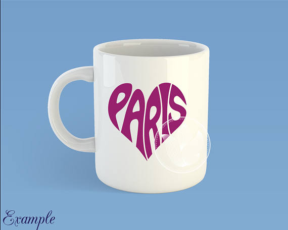 Download Digital Paris Word Art, Paris jpg, png, eps, svg, dxf ...