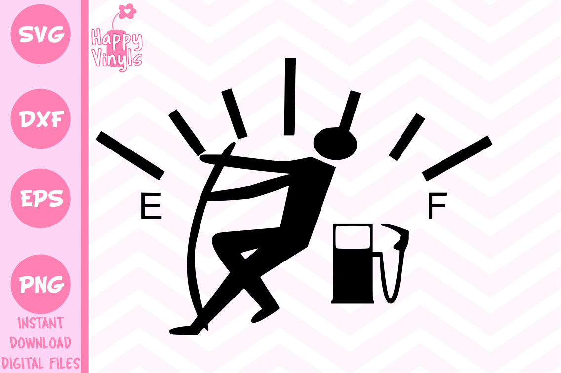Gas Needle Male A Funny Decal SVG (112491) SVGs Design Bundles