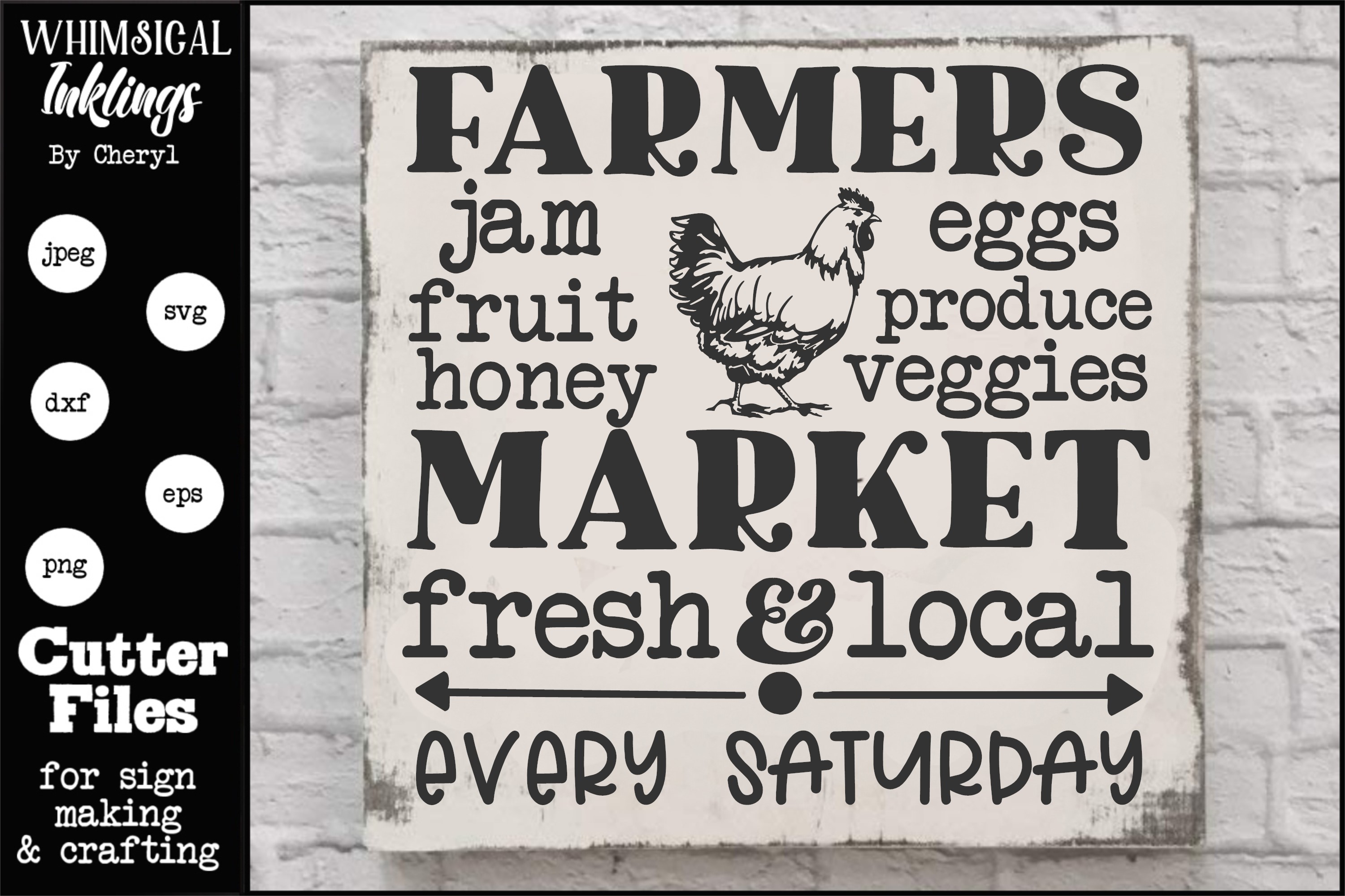 Farmers Market 8 SVG