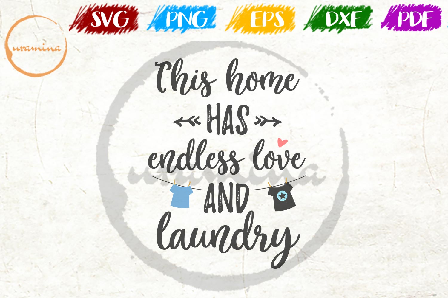 This Home Has Endless Love And Laundry Wall Decor Svg Png This Home Has Endless Love And Laundry Wall Decor Svg Png Example Image 1