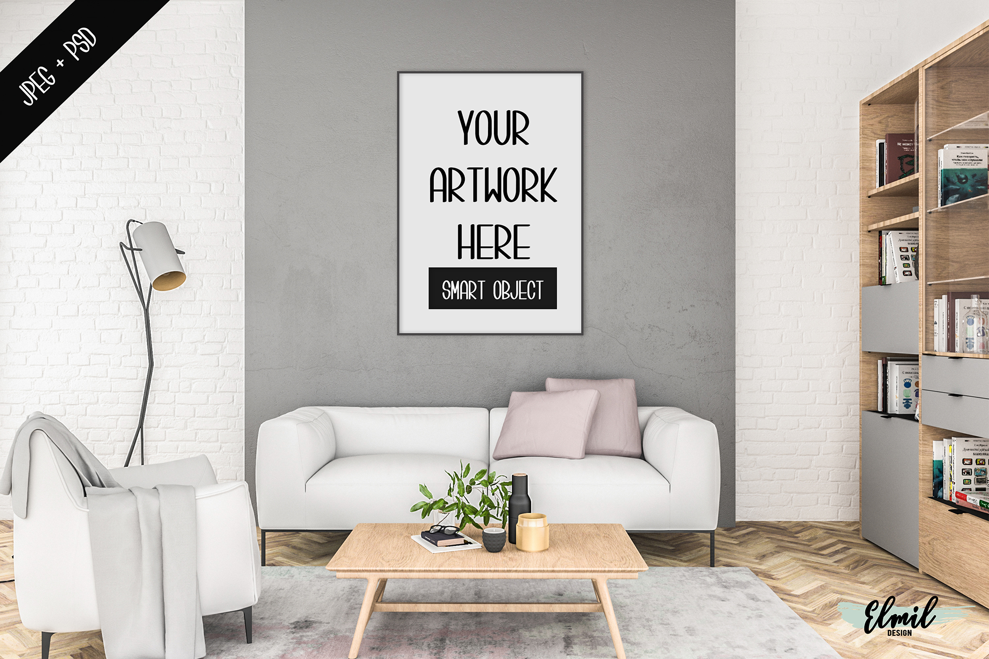 Download Frame mockup creator - All image size - Interior mockup