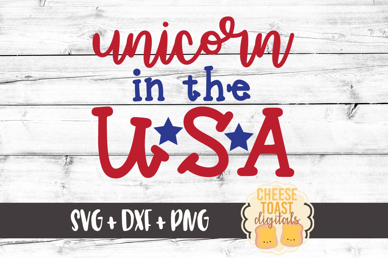 Download Unicorn In The USA - Fourth of July SVG File