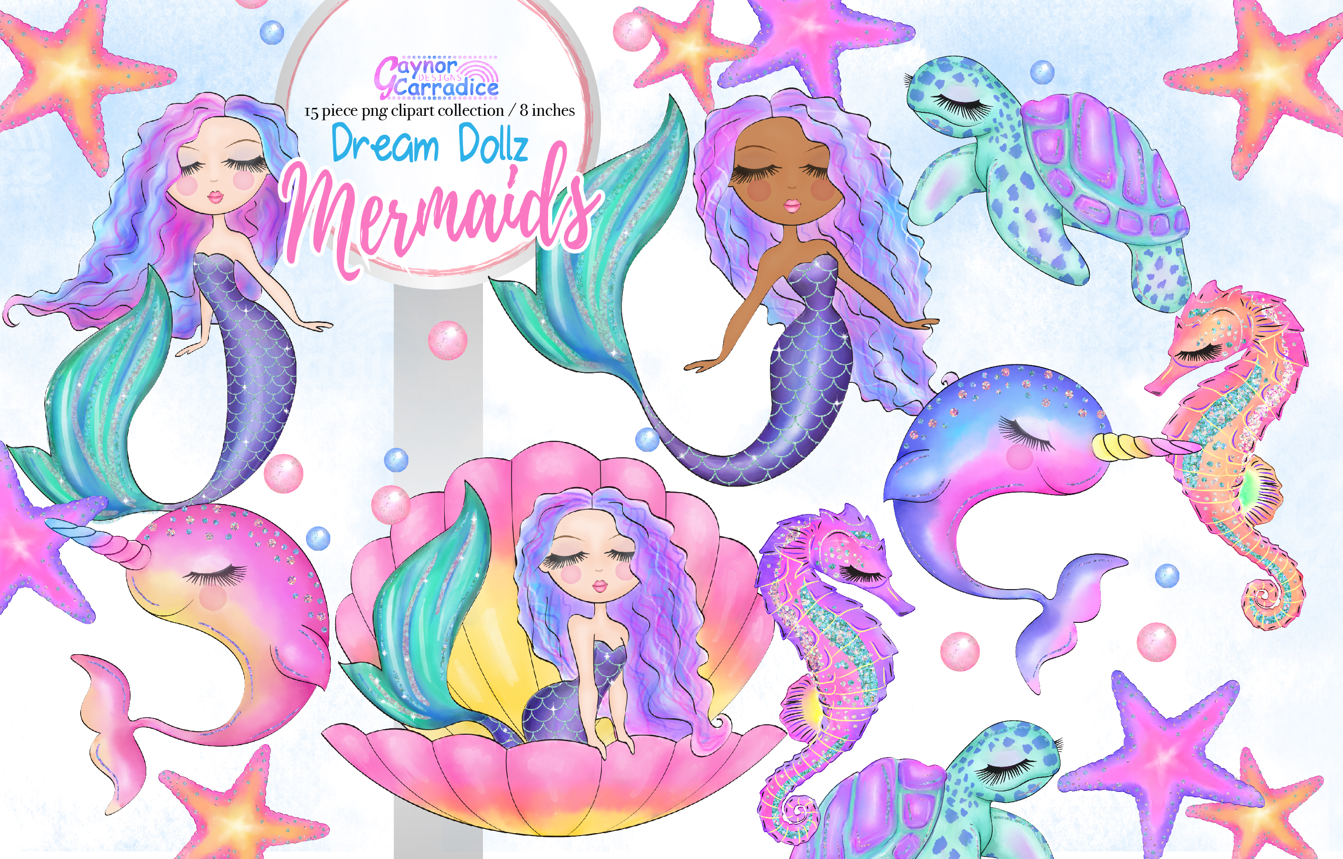 Dream Dollz Cute Mermaids