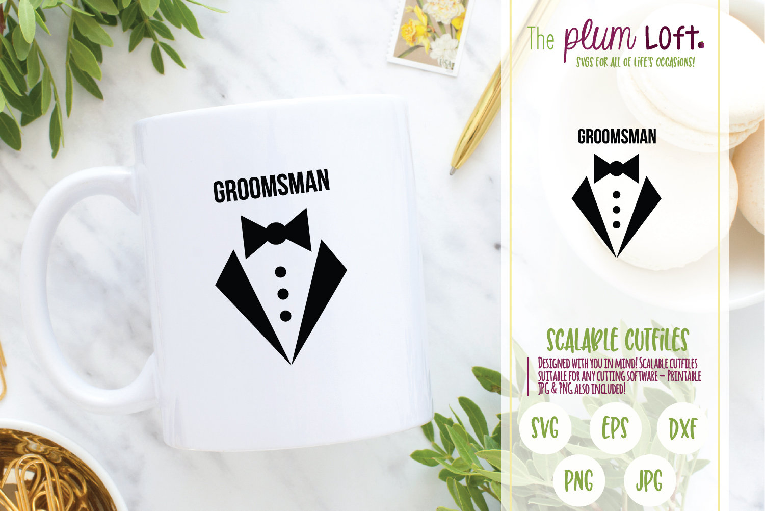 Download Groom Best Man GroomsMan - SVG Design (270256) | SVGs ...