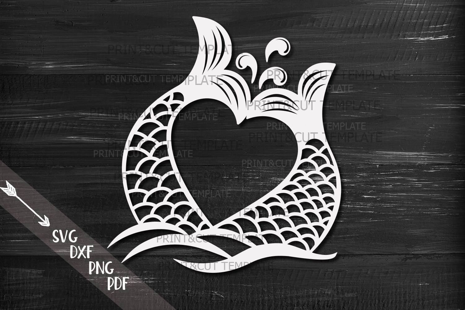 Free Free 152 Cut Out Mermaid Tail Svg Free SVG PNG EPS DXF File