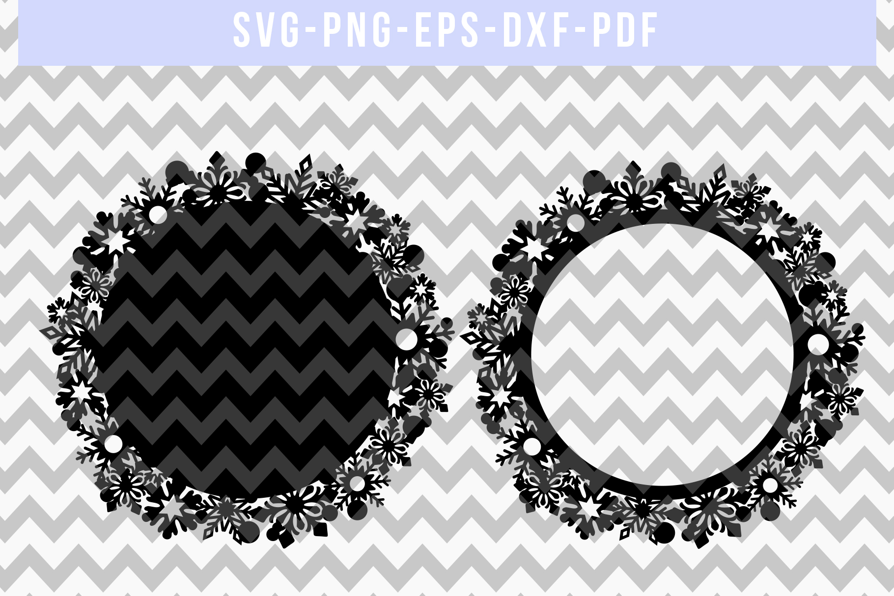 Download Christmas Wreath SVG Cut File, Winter Papercut, PNG, PDF ...