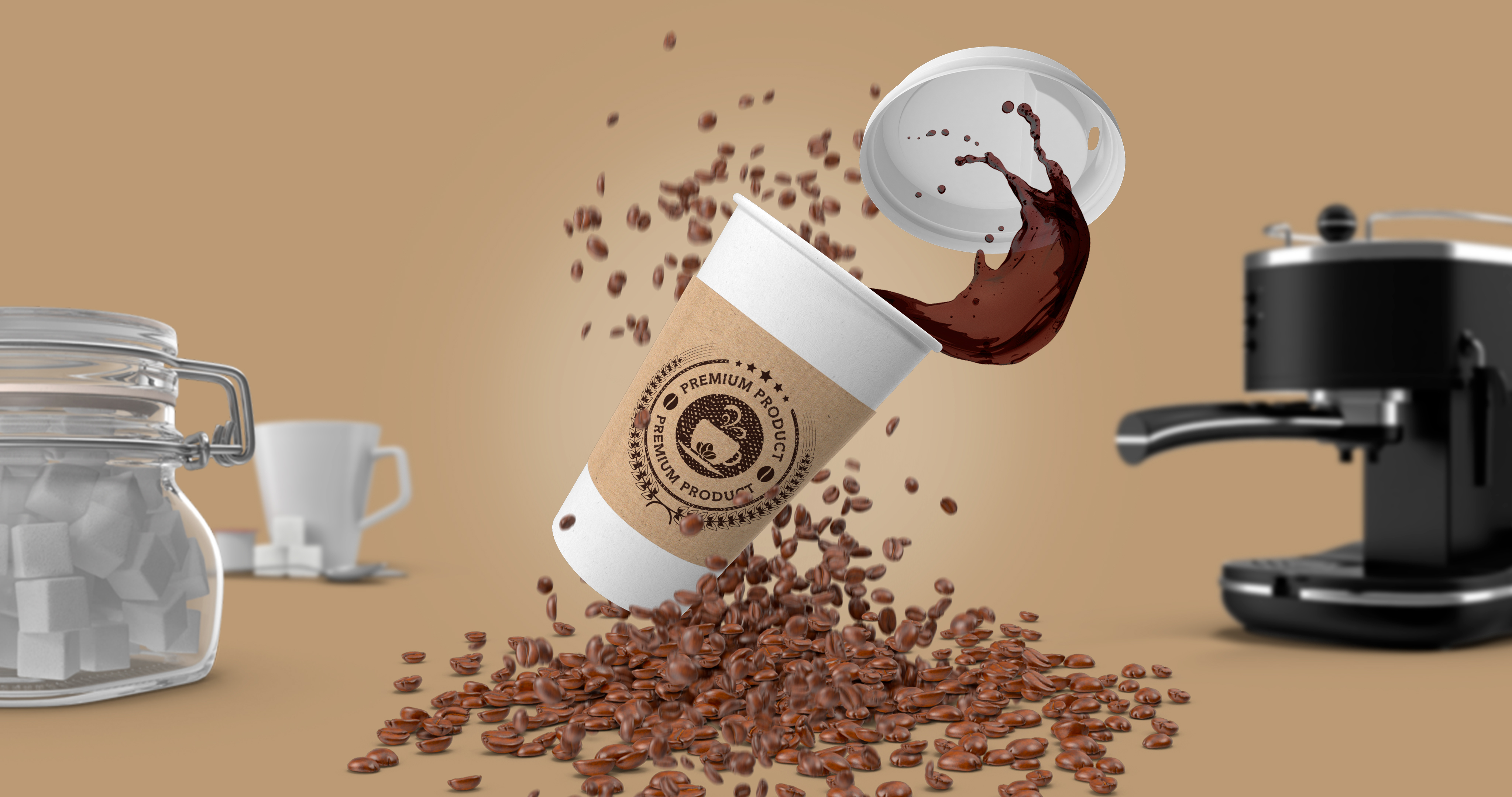 Download Coffee Cup MockUp