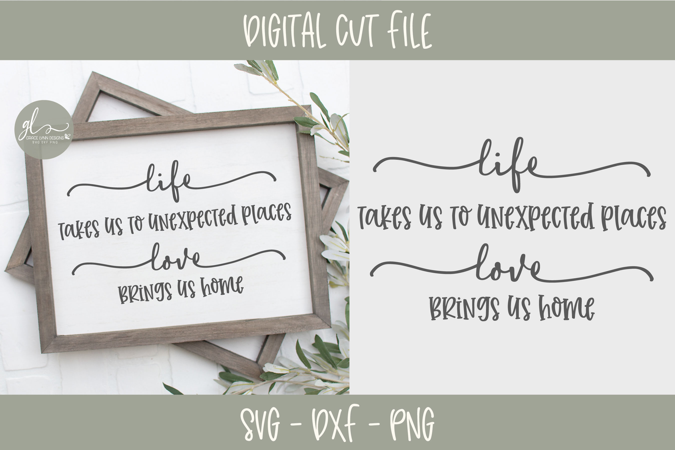 Life Takes Us To Unexpected Places - SVG, DXF & PNG (235616) | SVGs Life Takes Us To Unexpected Places - SVG, DXF & PNG (235616) | SVGs
