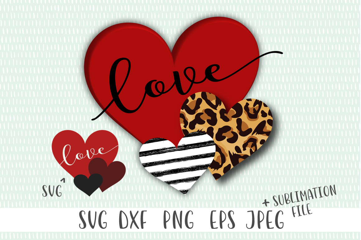 Valentine's Day Sublimation File - Valentin'e Day SVG