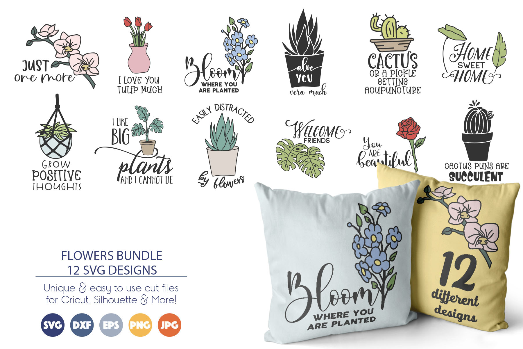 Garden Svg Design Bundle SVG File