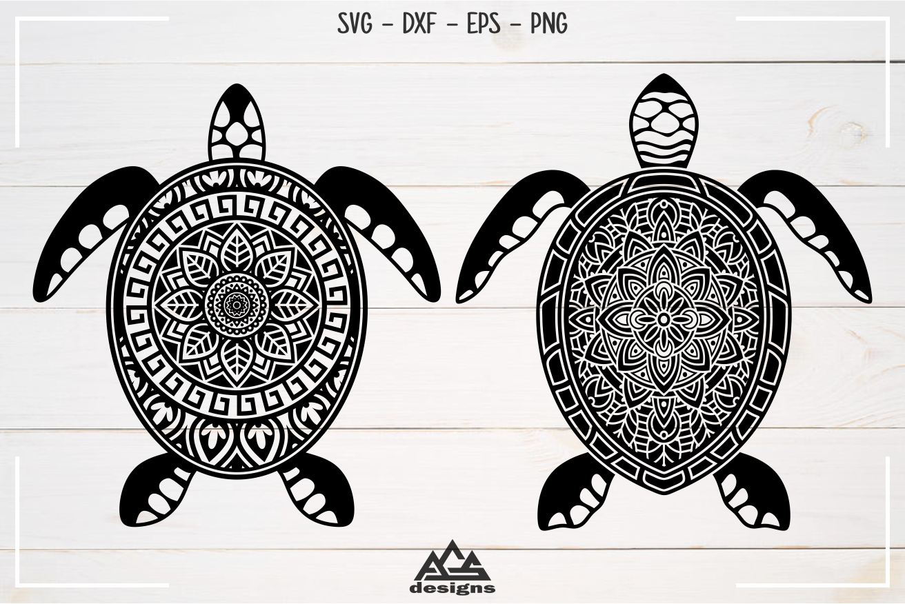 Free Free 234 Cricut Turtle Mandala Svg SVG PNG EPS DXF File