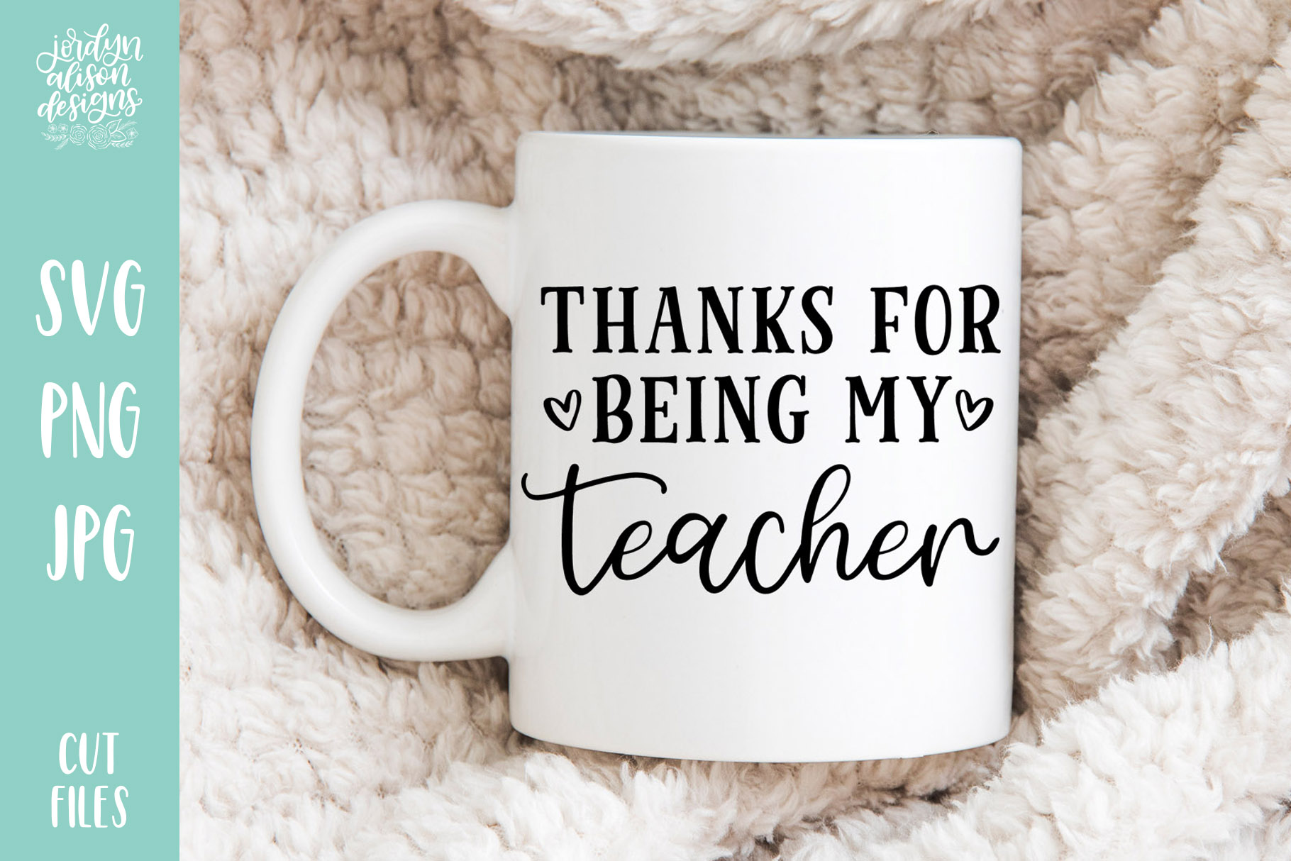 Download Thanks For Being My Teacher, Back To School Gift SVG (290199) | Cut Files | Design Bundles