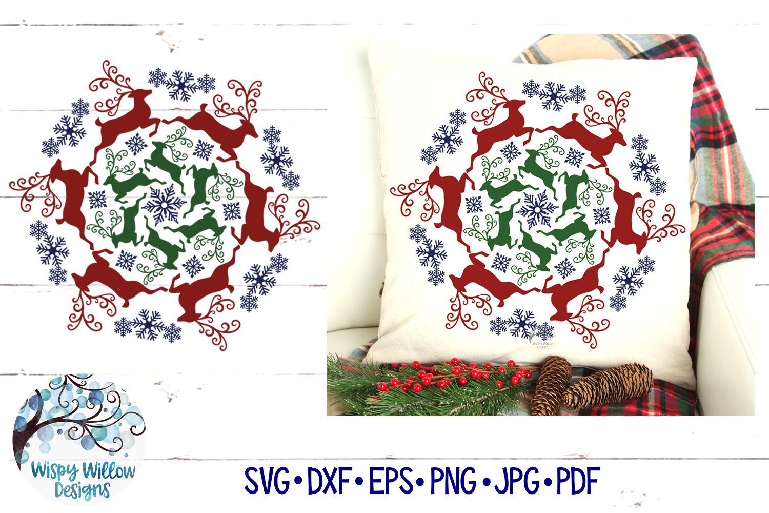 Free Free Christmas Mandala Svg Free 422 SVG PNG EPS DXF File