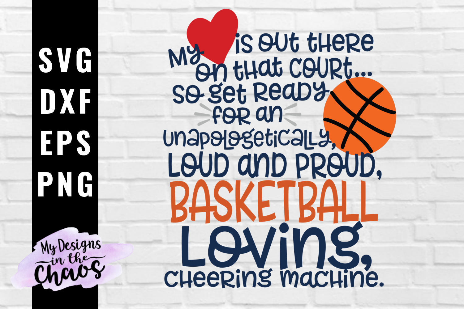 Download Loud and Proud Basketball Mom SVG PNG DXF EPS | Sports SVG ...