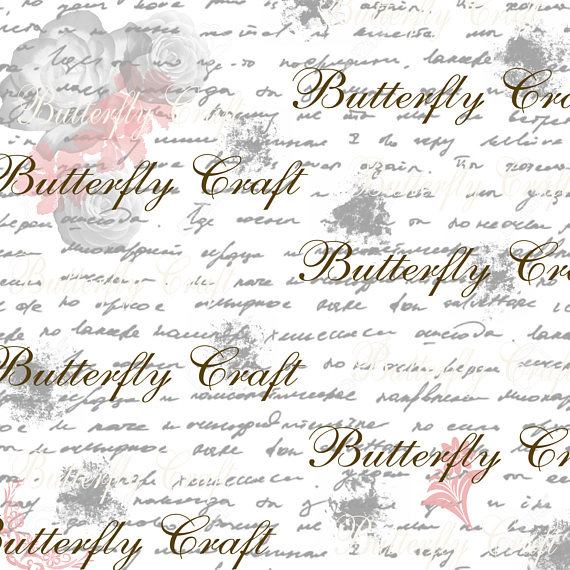 old letters digital paper vintage letters scrapbook paper vintage