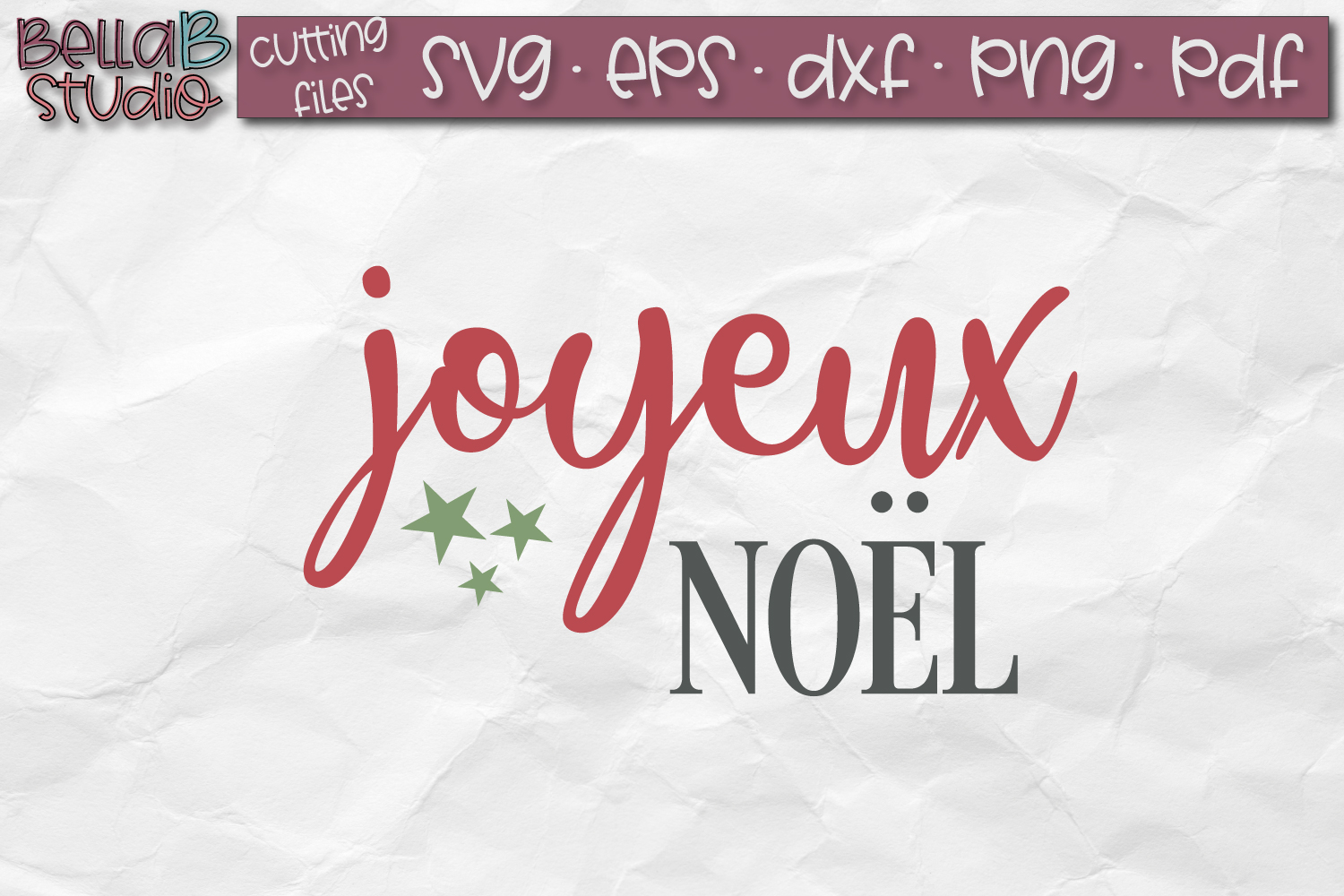 Joyeux Noel SVG, Christmas Sign SVG (147289) | SVGs | Design Bundles